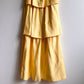 Darling 1960s Lemon Yellow Gown With Bows (XS/S)