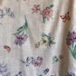 1970s Cream Blazer With Summer Florals (M/L)