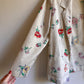 1970s Cream Blazer With Summer Florals (M/L)