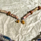 1970s Shades of Purple Triple-Strand Beaded Necklace