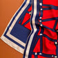 1970s Red, White, and Blue Lilli Ann Scarf
