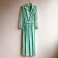 1970s Seafoam Buttoned Midi Dress (M/L)