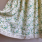 1970s Ivory Summer Dress With Crochet Trim (M)