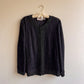 Stunning 1980s Black Beaded Party Jacket (L/XL)