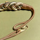 1980s Braided Belt With Wood Beads (S)