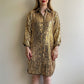 Fabulous 1980s Sparkling Gold Sequined Tunic (M/L)