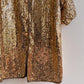Fabulous 1980s Sparkling Gold Sequined Tunic (M/L)