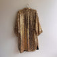 Fabulous 1980s Sparkling Gold Sequined Tunic (M/L)