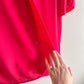 1980s Hot Pink Short Sleeve Blouse (M/L)