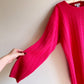 Cozy 1980s Hot Pink Oversized Sweater (L/XL)