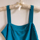 1980s Nordstrom Teal Silk Cami (M)
