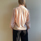 Stunning 1980s Ballet Pink Silk Blouse (M)