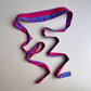 1980s Purple and Pink Silk Tie Belt (OSFM)