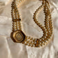 Stunning 1980s Triple-Strand Pearl Collar Necklace