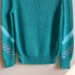 1980s Turquoise Fuzzy Knit Sweater (S/M)