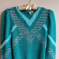 1980s Turquoise Fuzzy Knit Sweater (S/M)