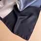 1990s Black and Gray Quad Silk Scarf