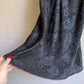 1990s Black Slip With Lace Details (L)