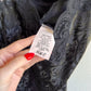 1990s Black Slip With Lace Details (L)