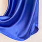 1990s Cobalt Blue Slip With Lace (M/L)