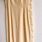 1990s Maggy London Cream Buttoned Midi Dress (M/L)