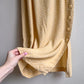 1990s Maggy London Cream Buttoned Midi Dress (M/L)