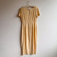 1990s Maggy London Cream Buttoned Midi Dress (M/L)