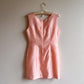 1990s-Does-1960s Baby Doll Pink Mini Dress (XS/S)