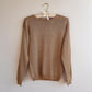 1990s Metallic Gold Long Sleeve Sweater (S/M)