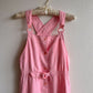 Adorable 1990s Pink Gingham Overall Dress (XS/S)