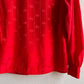 1990s Red Button Down With Horse Pattern (S/M)