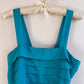 1990s Turquoise Pleated Cami (M)