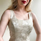 Darling 1990s White Gown With Tulle Skirt (S/M)