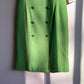 Deadstock 1990s Double Breasted Green Dress (S/M)