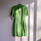 Deadstock 1990s Double Breasted Green Dress (S/M)