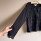Deadstock 1990s Black Cardigan With Embroidery (M/L)
