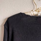 Deadstock 1990s Black Cardigan With Embroidery (M/L)