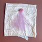 1950s Silk Roses Clip With Tulle Veil