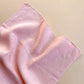 1940s Pale Pink Tea Towel With White Flower