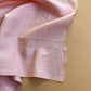 1940s Pale Pink Tea Towel With White Flower