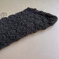1930s Black Crochet Clutch With Lucite Charm