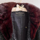 Darling 1950s Black Fur Jacket With Silk Lining (S/M)
