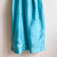 1960s Turquoise Gown With Daisy Appliqué (XS)