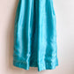 1960s Turquoise Gown With Daisy Appliqué (XS)