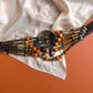 1970s Bohemian Brass and Wood Belt (M/L)