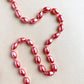 1950s Pink Pearls Long Strand Necklace