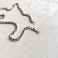 1950s Rhinestone Lariat Necklace