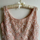 Stunning 1960s Heavily Beaded and Sequined Top (M/L)