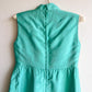 1960s Turquoise Saks Fifth Avenue Midi Dress (S/M)