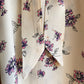 Darling 1970s Puff Sleeve Empire Waist Floral Midi Dress (XS)
